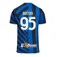 Inter Milan Alessandro Bastoni #95 Hjemmebanetrøje 2024-25 Kortærmet